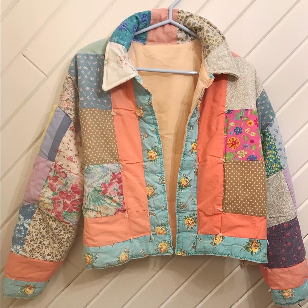 Handmade Quilt Jacket - Picture 1 of 3